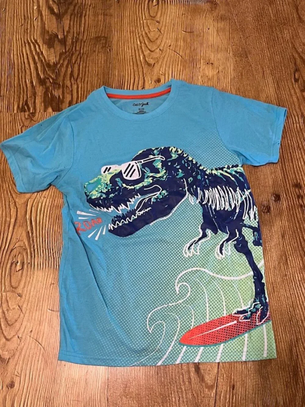 Cat & Jack Dinosaur Pajama Set, Boys' XL (16)